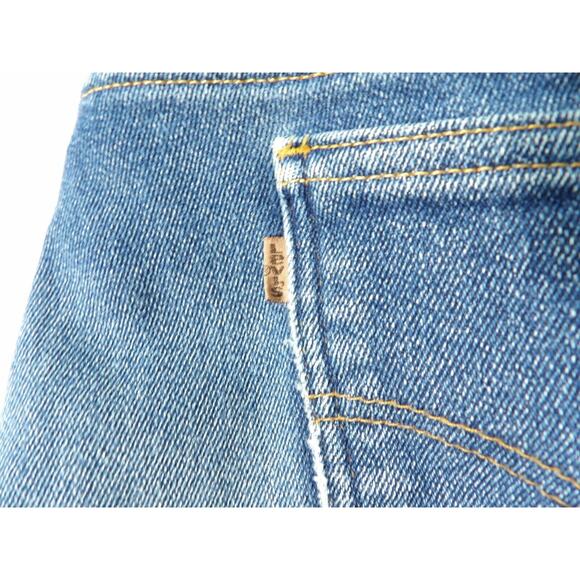 Vintage Levi Brown Tab 90s Jeans 40x32 Grandpa Straight Stretch 90s 1998 READ - Picture 4 of 16
